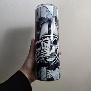 Raiders 20 oz tumbler